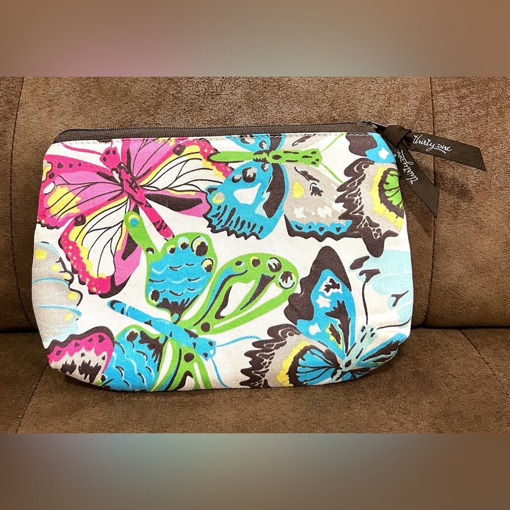 thirty-one Multicolor Butterfly Cosmetic Bag